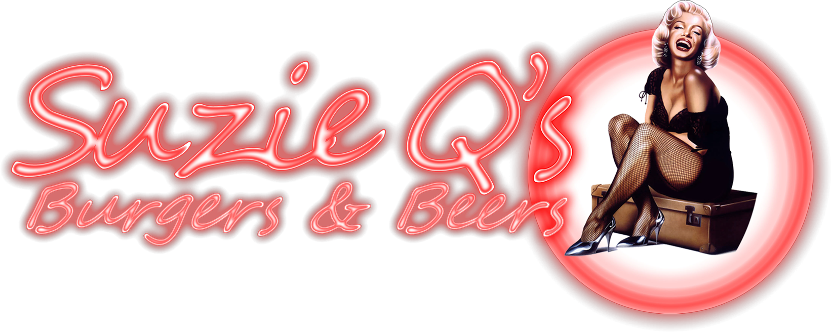 Suzie Q's Burgers & Beers i Boden logotyp