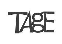 En logotype för Restaurang Tage.